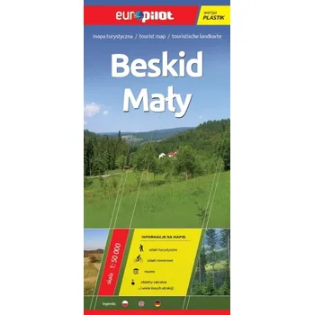 Mapa turystyczna laminowana. Beskid Mały. Skala 1 : 50 000. Europilot - Praca zbiorowa