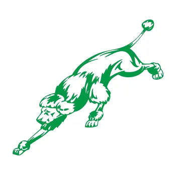 samolepka Pes 022 levá Pudl (12 - zelená) SAMOLEPKA NA AUTO, NÁLEPKA, FÓLIE, POLEP, TUNING, VLASTNÍ TEXT, TISK, AUTOSAMOLEPKY.cz, POLEPY, OBRÁZEK, LOGO, 3D STICKERS