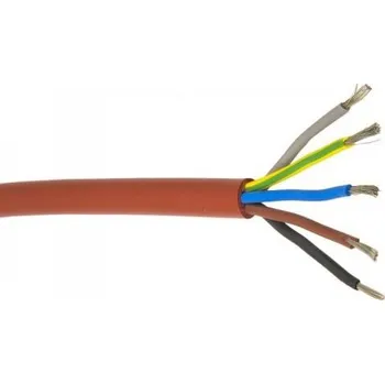 Sauna silikonový kabel HARVIA SIHF 5 x 1,5 mm / 3 m pro světlo