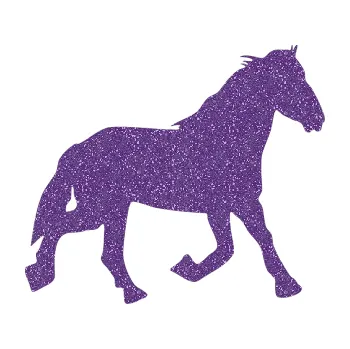Samolepící dekorace SAMOLEPKA Kůň 002 pravá (87 - Ultra Metalic fialová) NA AUTO, NÁLEPKA, FÓLIE, POLEP, TUNING, VLASTNÍ TEXT, TISK, AUTOSAMOLEPKY.cz, POLEPY, OBRÁZEK, LOGO, SAMOLEPKY