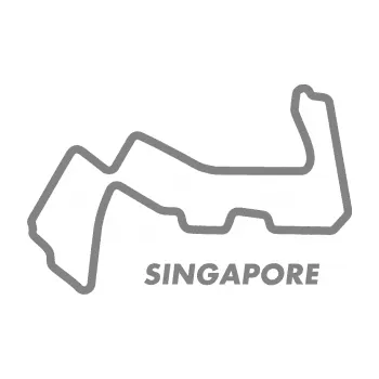 Samolepící dekorace Okruh Singapore (17 - šedá) SAMOLEPKA NA AUTO, NÁLEPKA, FÓLIE, POLEP, TUNING, VLASTNÍ TEXT, TISK, AUTOSAMOLEPKY.cz, POLEPY, OBRÁZEK, LOGO, 3D STICKERS