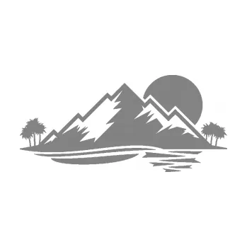 Samolepící dekorace SAMOLEPKA Krajina hory 004 pravá (17 - šedá) NA AUTO, NÁLEPKA, FÓLIE, POLEP, TUNING, VLASTNÍ TEXT, TISK, AUTOSAMOLEPKY.cz, POLEPY, OBRÁZEK, LOGO, SAMOLEPKY