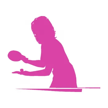 Polep vozidla SAMOLEPKA Ping pong 005 levá (16 - růžová) NA AUTO, NÁLEPKA, FÓLIE, POLEP, TUNING, VLASTNÍ TEXT, TISK, AUTOSAMOLEPKY.cz, POLEPY, OBRÁZEK, LOGO, SAMOLEPKY