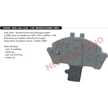 Plastikový model Eduard 1/48 MiG-15bis LööK (BRONCO / HOBBY 2000)