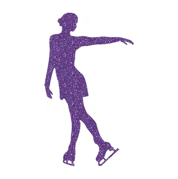 Polep vozidla SAMOLEPKA Krasobruslení 002 pravá krasobruslařka (87 - Ultra Metalic fialová) NA AUTO, NÁLEPKA, FÓLIE, POLEP, TUNING, VLASTNÍ TEXT, TISK, AUTOSAMOLEPKY.cz, POLEPY, OBRÁZEK, LOGO, SAMOLEPKY