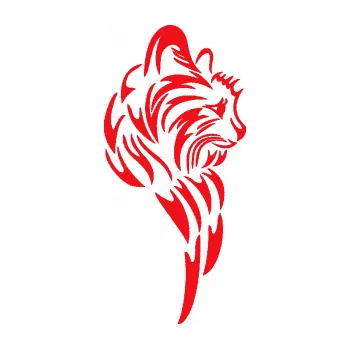 Samolepící dekorace SAMOLEPKA Kočka 019 pravá (10 - červená) NA AUTO, NÁLEPKA, FÓLIE, POLEP, TUNING, VLASTNÍ TEXT, TISK, AUTOSAMOLEPKY.cz, POLEPY, OBRÁZEK, LOGO, SAMOLEPKY