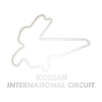 Samolepící dekorace Okruh Korean International Circuit (82 - odrazková reflexní bílá) SAMOLEPKA NA AUTO, NÁLEPKA, FÓLIE, POLEP, TUNING, VLASTNÍ TEXT, TISK, AUTOSAMOLEPKY.cz, POLEPY, OBRÁZEK, LOGO, 3D STICKERS