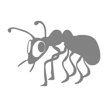 Samolepící dekorace SAMOLEPKA Mravenec 001 levá (17 - šedá) NA AUTO, NÁLEPKA, FÓLIE, POLEP, TUNING, VLASTNÍ TEXT, TISK, AUTOSAMOLEPKY.cz, POLEPY, OBRÁZEK, LOGO, SAMOLEPKY