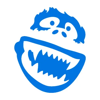 Samolepicí dekorace na vozidlo Gorila 002 pravá (11 - modrá oceán) SAMOLEPKA NA AUTO, NÁLEPKA, FÓLIE, POLEP, TUNING, VLASTNÍ TEXT, TISK, AUTOSAMOLEPKY.cz, POLEPY, OBRÁZEK, LOGO, 3D STICKERS