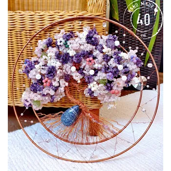 Strom života Polodrahokamy Rovnováha 40cm Drátované stromy života