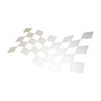 Polep vozidla SAMOLEPKA Šachovnice 014 (82 - odrazková reflexní bílá) NA AUTO, NÁLEPKA, FÓLIE, POLEP, TUNING, VLASTNÍ TEXT, TISK, AUTOSAMOLEPKY.cz, POLEPY, OBRÁZEK, LOGO, SAMOLEPKY