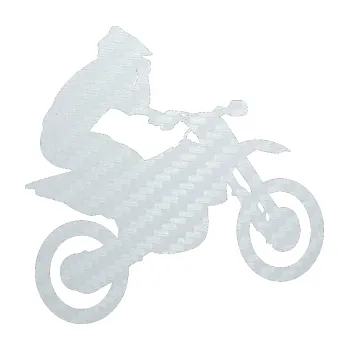Samolepící dekorace SAMOLEPKA Motorka 027 pravá motokros (51 - 3D karbon bílý) NA AUTO, NÁLEPKA, FÓLIE, POLEP, TUNING, VLASTNÍ TEXT, TISK, AUTOSAMOLEPKY.cz, POLEPY, OBRÁZEK, LOGO, SAMOLEPKY