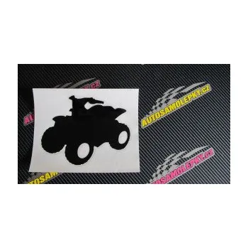 Samolepící dekorace SAMOLEPKA Čtyřkolka 001 levá (17 - šedá) NA AUTO, NÁLEPKA, FÓLIE, POLEP, TUNING, VLASTNÍ TEXT, TISK, AUTOSAMOLEPKY.cz, POLEPY, OBRÁZEK, LOGO, SAMOLEPKY