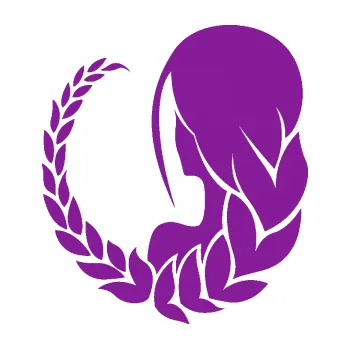 Samolepící dekorace SAMOLEPKA Panna 002 levá (14 - fialová) NA AUTO, NÁLEPKA, FÓLIE, POLEP, TUNING, VLASTNÍ TEXT, TISK, AUTOSAMOLEPKY.cz, POLEPY, OBRÁZEK, LOGO, SAMOLEPKY