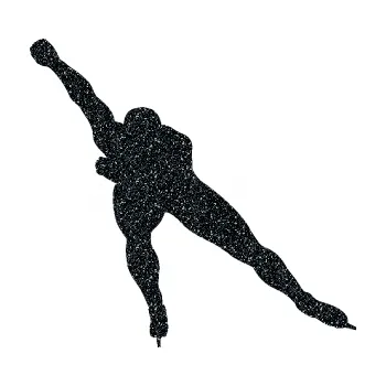 Polep vozidla Rychlobruslení levá (85 - Ultra Metalic černá) SAMOLEPKA NA AUTO, NÁLEPKA, FÓLIE, POLEP, TUNING, VLASTNÍ TEXT, TISK, AUTOSAMOLEPKY.cz, POLEPY, OBRÁZEK, LOGO, 3D STICKERS