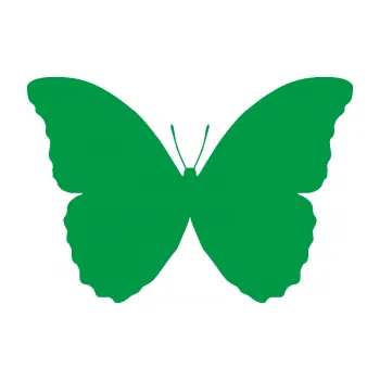 Samolepící dekorace SAMOLEPKA Motýl 008 (12 - zelená) NA AUTO, NÁLEPKA, FÓLIE, POLEP, TUNING, VLASTNÍ TEXT, TISK, AUTOSAMOLEPKY.cz, POLEPY, OBRÁZEK, LOGO, SAMOLEPKY