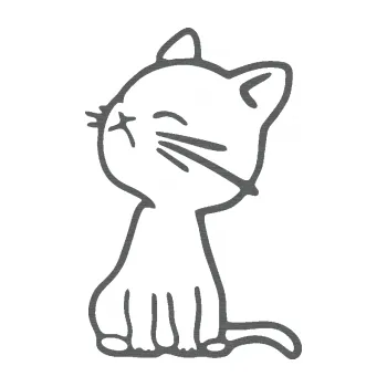 Samolepící dekorace Kočka 016 levá (62 - škrábaný titan) SAMOLEPKA NA AUTO, NÁLEPKA, FÓLIE, POLEP, TUNING, VLASTNÍ TEXT, TISK, AUTOSAMOLEPKY.cz, POLEPY, OBRÁZEK, LOGO, 3D STICKERS