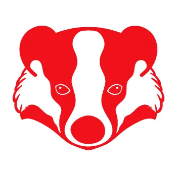 Samolepící dekorace SAMOLEPKA Jezevec 001 (10 - červená) NA AUTO, NÁLEPKA, FÓLIE, POLEP, TUNING, VLASTNÍ TEXT, TISK, AUTOSAMOLEPKY.cz, POLEPY, OBRÁZEK, LOGO, SAMOLEPKY