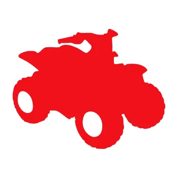 Samolepící dekorace SAMOLEPKA Čtyřkolka 001 pravá (10 - červená) NA AUTO, NÁLEPKA, FÓLIE, POLEP, TUNING, VLASTNÍ TEXT, TISK, AUTOSAMOLEPKY.cz, POLEPY, OBRÁZEK, LOGO, SAMOLEPKY