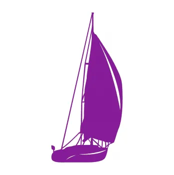 Polep vozidla SAMOLEPKA Plachetnice 001 pravá (14 - fialová) NA AUTO, NÁLEPKA, FÓLIE, POLEP, TUNING, VLASTNÍ TEXT, TISK, AUTOSAMOLEPKY.cz, POLEPY, OBRÁZEK, LOGO, SAMOLEPKY