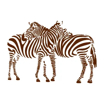 Samolepící dekorace SAMOLEPKA Interiér 019 levá zebry (15 - hnědá) NA AUTO, NÁLEPKA, FÓLIE, POLEP, TUNING, VLASTNÍ TEXT, TISK, AUTOSAMOLEPKY.cz, POLEPY, OBRÁZEK, LOGO, SAMOLEPKY