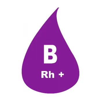 Polep vozidla SAMOLEPKA Krevní skupina B Rh+ kapka (14 - fialová) NA AUTO, NÁLEPKA, FÓLIE, POLEP, TUNING, VLASTNÍ TEXT, TISK, AUTOSAMOLEPKY.cz, POLEPY, OBRÁZEK, LOGO, SAMOLEPKY
