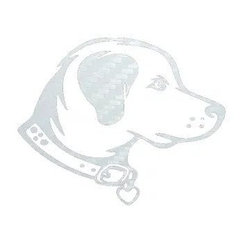 Polep vozidla SAMOLEPKA Pes 058 pravá (51 - 3D karbon bílý) NA AUTO, NÁLEPKA, FÓLIE, POLEP, TUNING, VLASTNÍ TEXT, TISK, AUTOSAMOLEPKY.cz, POLEPY, OBRÁZEK, LOGO, SAMOLEPKY