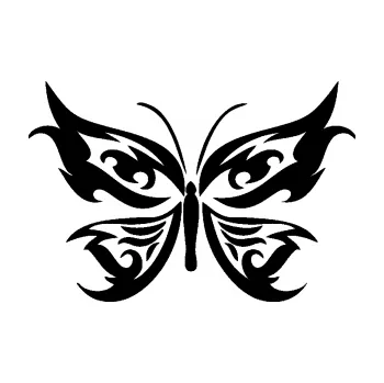 Samolepící dekorace SAMOLEPKA Motýl 012 (01 - černá) NA AUTO, NÁLEPKA, FÓLIE, POLEP, TUNING, VLASTNÍ TEXT, TISK, AUTOSAMOLEPKY.cz, POLEPY, OBRÁZEK, LOGO, SAMOLEPKY