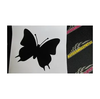 Samolepící dekorace Motýl 007 pravá (17 - šedá) SAMOLEPKA NA AUTO, NÁLEPKA, FÓLIE, POLEP, TUNING, VLASTNÍ TEXT, TISK, AUTOSAMOLEPKY.cz, POLEPY, OBRÁZEK, LOGO, 3D STICKERS