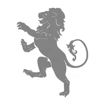 Samolepící dekorace SAMOLEPKA Lev heraldika 004 levá (17 - šedá) NA AUTO, NÁLEPKA, FÓLIE, POLEP, TUNING, VLASTNÍ TEXT, TISK, AUTOSAMOLEPKY.cz, POLEPY, OBRÁZEK, LOGO, SAMOLEPKY