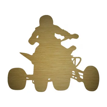 Samolepící dekorace Čtyřkolka 002 pravá (64 - škrábaný kov zlatý) SAMOLEPKA NA AUTO, NÁLEPKA, FÓLIE, POLEP, TUNING, VLASTNÍ TEXT, TISK, AUTOSAMOLEPKY.cz, POLEPY, OBRÁZEK, LOGO, 3D STICKERS