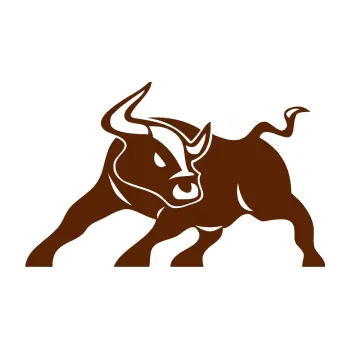 Samolepící dekorace SAMOLEPKA Býk 003 levá (15 - hnědá) NA AUTO, NÁLEPKA, FÓLIE, POLEP, TUNING, VLASTNÍ TEXT, TISK, AUTOSAMOLEPKY.cz, POLEPY, OBRÁZEK, LOGO, SAMOLEPKY