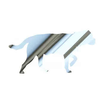 Autodoplněk Samolepka na auto Pes 121 pravá německý ovčák (80 - chrom fólie stříbrná zrcadlová) NÁLEPKA, FÓLIE, POLEPY, TUNING, VLASTNÍ TEXT, TISK, AUTOSAMOLEPKY.cz, SAMOLEPKY, OBRÁZEK, LOGO, VÝROBA, PRODEJ