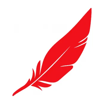 Samolepící dekorace SAMOLEPKA Peříčko 004 pravá (10 - červená) NA AUTO, NÁLEPKA, FÓLIE, POLEP, TUNING, VLASTNÍ TEXT, TISK, AUTOSAMOLEPKY.cz, POLEPY, OBRÁZEK, LOGO, SAMOLEPKY