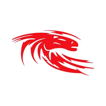 Samolepící dekorace SAMOLEPKA Kůň 023 pravá hlava s vlající hřívou (10 - červená) NA AUTO, NÁLEPKA, FÓLIE, POLEP, TUNING, VLASTNÍ TEXT, TISK, AUTOSAMOLEPKY.cz, POLEPY, OBRÁZEK, LOGO, SAMOLEPKY