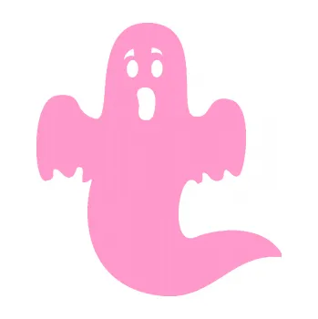 Samolepící dekorace Duch 006 levá (24 - světle růžová) SAMOLEPKA NA AUTO, NÁLEPKA, FÓLIE, POLEP, TUNING, VLASTNÍ TEXT, TISK, AUTOSAMOLEPKY.cz, POLEPY, OBRÁZEK, LOGO, 3D STICKERS