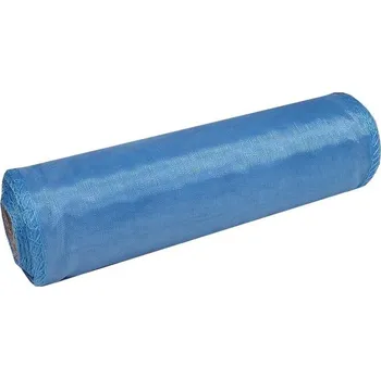 Stuha Organza stuha 14,5 cm, 10 m, modrá