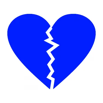 Samolepící dekorace Rozbité srdce 001 (19 - modrá dynamic) SAMOLEPKA NA AUTO, NÁLEPKA, FÓLIE, POLEP, TUNING, VLASTNÍ TEXT, TISK, AUTOSAMOLEPKY.cz, POLEPY, OBRÁZEK, LOGO, 3D STICKERS