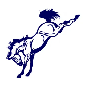 Samolepící dekorace SAMOLEPKA Kůň 052 levá vykopává zadní nohy (23 - tmavě modrá) NA AUTO, NÁLEPKA, FÓLIE, POLEP, TUNING, VLASTNÍ TEXT, TISK, AUTOSAMOLEPKY.cz, POLEPY, OBRÁZEK, LOGO, SAMOLEPKY