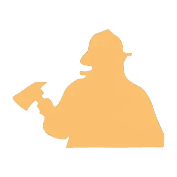 Samolepící dekorace SAMOLEPKA Hasič 004 levá (08 - béžová) NA AUTO, NÁLEPKA, FÓLIE, POLEP, TUNING, VLASTNÍ TEXT, TISK, AUTOSAMOLEPKY.cz, POLEPY, OBRÁZEK, LOGO, SAMOLEPKY