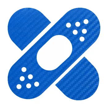 Samolepicí dekorace na vozidlo Náplast 001 (57 - 3D karbon modrý) SAMOLEPKA NA AUTO, NÁLEPKA, FÓLIE, POLEP, TUNING, VLASTNÍ TEXT, TISK, AUTOSAMOLEPKY.cz, POLEPY, OBRÁZEK, LOGO, 3D STICKERS