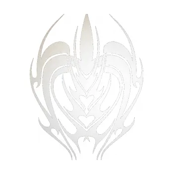 Polep vozidla SAMOLEPKA Kapota 016 tetování (82 - odrazková reflexní bílá) NA AUTO, NÁLEPKA, FÓLIE, POLEP, TUNING, VLASTNÍ TEXT, TISK, AUTOSAMOLEPKY.cz, POLEPY, OBRÁZEK, LOGO, SAMOLEPKY