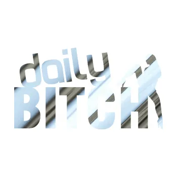 Samolepicí dekorace na vozidlo Daily bitch 001 nápis (80 - chrom fólie stříbrná zrcadlová) SAMOLEPKA NA AUTO, NÁLEPKA, FÓLIE, POLEP, TUNING, VLASTNÍ TEXT, TISK, AUTOSAMOLEPKY.cz, POLEPY, OBRÁZEK, LOGO, 3D STICKERS