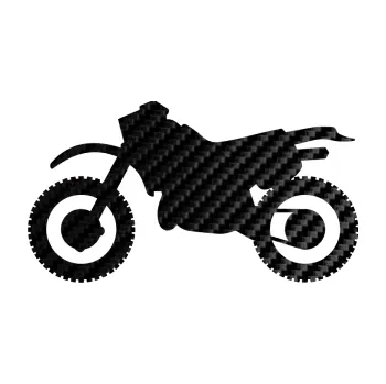 Samolepící dekorace SAMOLEPKA Motorka 003 levá (50 - 3D karbon černý) NA AUTO, NÁLEPKA, FÓLIE, POLEP, TUNING, VLASTNÍ TEXT, TISK, AUTOSAMOLEPKY.cz, POLEPY, OBRÁZEK, LOGO, SAMOLEPKY