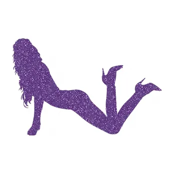 Polep vozidla SAMOLEPKA Erotická žena 030 levá (87 - Ultra Metalic fialová) NA AUTO, NÁLEPKA, FÓLIE, POLEP, TUNING, VLASTNÍ TEXT, TISK, AUTOSAMOLEPKY.cz, POLEPY, OBRÁZEK, LOGO, SAMOLEPKY