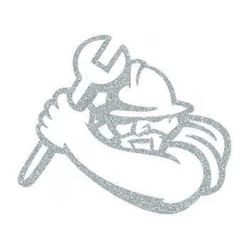 Samolepící dekorace Mechanik 001 levá (91 - Ultra Metalic stříbrná metalíza) SAMOLEPKA NA AUTO, NÁLEPKA, FÓLIE, POLEP, TUNING, VLASTNÍ TEXT, TISK, AUTOSAMOLEPKY.cz, POLEPY, OBRÁZEK, LOGO, 3D STICKERS