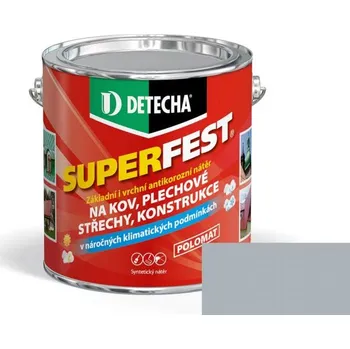barva na kov Detecha SUPERFEST 2,5kg šedý