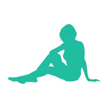 Polep vozidla Erotická žena 049 levá (25 - tyrkysová) SAMOLEPKA NA AUTO, NÁLEPKA, FÓLIE, POLEP, TUNING, VLASTNÍ TEXT, TISK, AUTOSAMOLEPKY.cz, POLEPY, OBRÁZEK, LOGO, 3D STICKERS