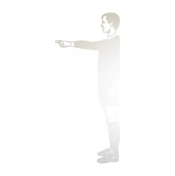 Samolepící dekorace SAMOLEPKA Rozhodčí 003 levá (82 - odrazková reflexní bílá) NA AUTO, NÁLEPKA, FÓLIE, POLEP, TUNING, VLASTNÍ TEXT, TISK, AUTOSAMOLEPKY.cz, POLEPY, OBRÁZEK, LOGO, SAMOLEPKY