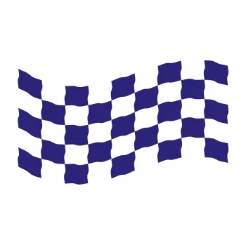 Polep vozidla SAMOLEPKA Šachovnice 008 (22 - střední modrá) NA AUTO, NÁLEPKA, FÓLIE, POLEP, TUNING, VLASTNÍ TEXT, TISK, AUTOSAMOLEPKY.cz, POLEPY, OBRÁZEK, LOGO, SAMOLEPKY